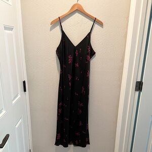 Quince 100% Washable Silk Midi Slip Dress